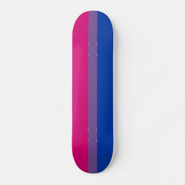 Skateboard Bisexual pride (Recto)