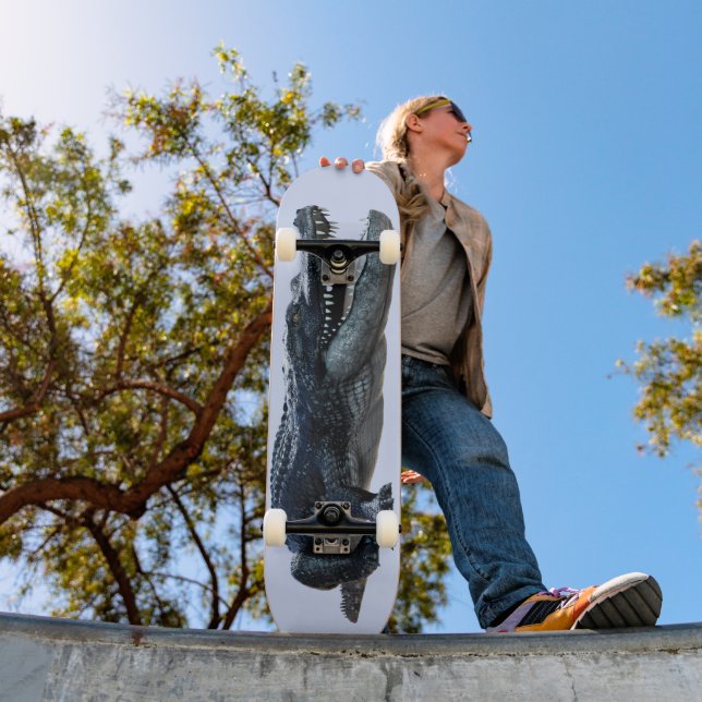 Skateboard Black Alligator Crocodile (Extérieur 1)