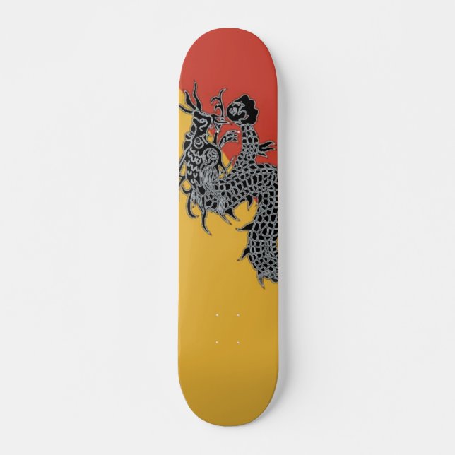 Skateboard Black Dragon (Devant)