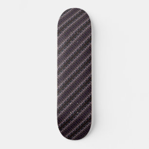 Skateboard Black Ripples