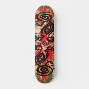 Skateboard Black Tattoo Tribal 2 2