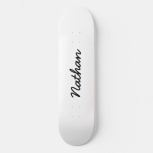 Skateboard Blanc vide