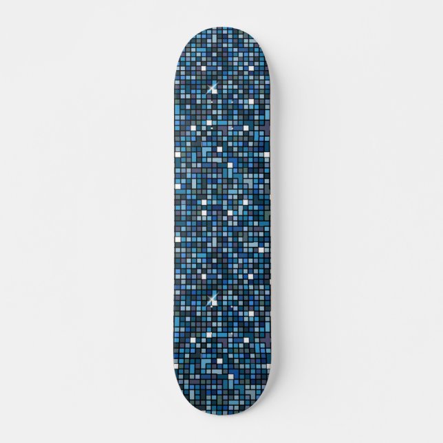 Skateboard Bleu (Devant)