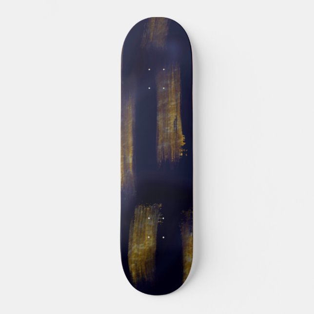 Skateboard bleu (Recto)