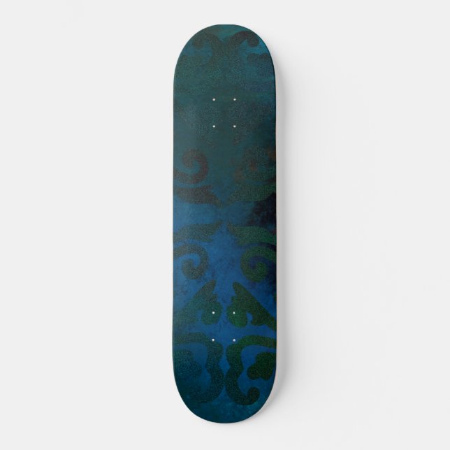 Skateboard bleu (Recto)