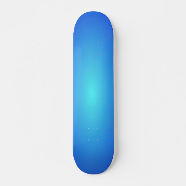 Skateboard Bleu (Devant)