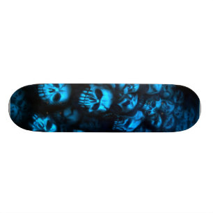 Skateboard bleu