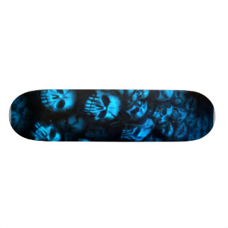 Skateboard bleu