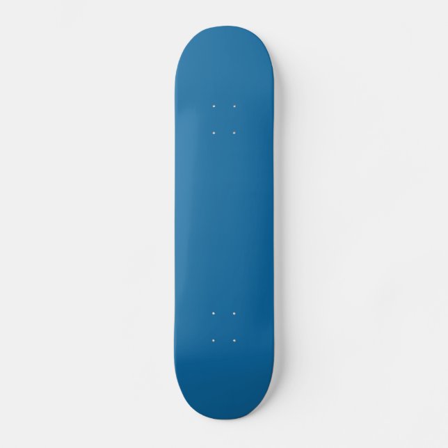 Skateboard Bleu clair Perse Tendance Couleur Modèle noir (Recto)