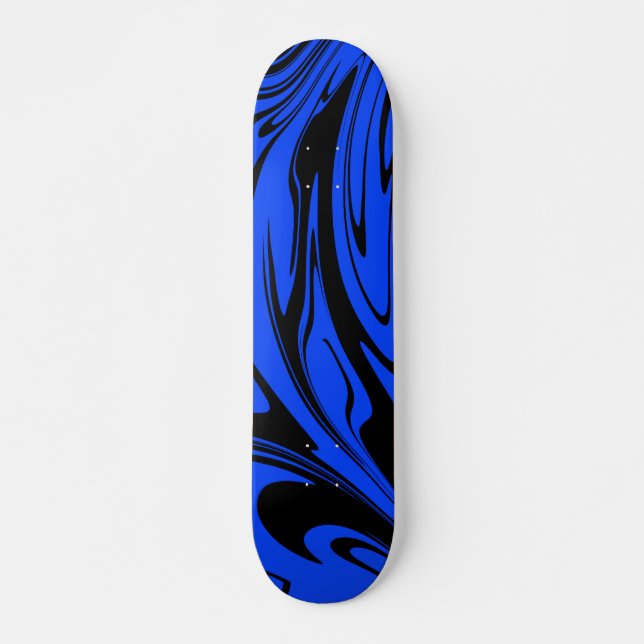 Skateboard Bleu cool (Devant)