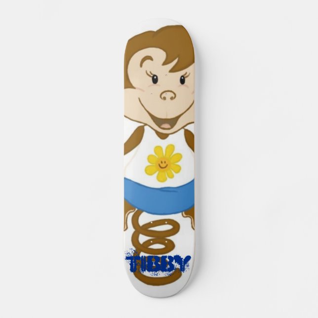 Skateboard Bleu de Tibby (Recto)