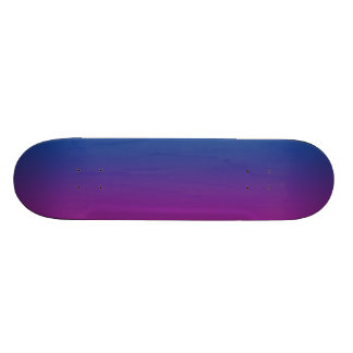 Skateboard Bleu et pourpre