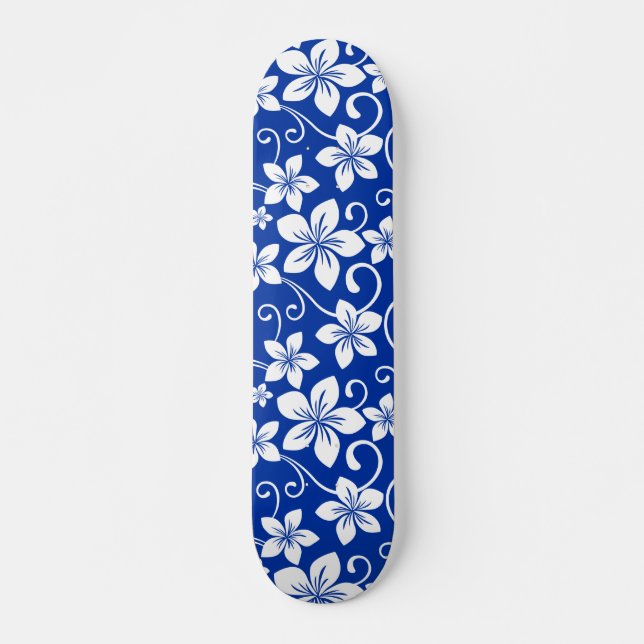 SKATEBOARD BLEU HAWAII (BLEU ROYAL) (Devant)
