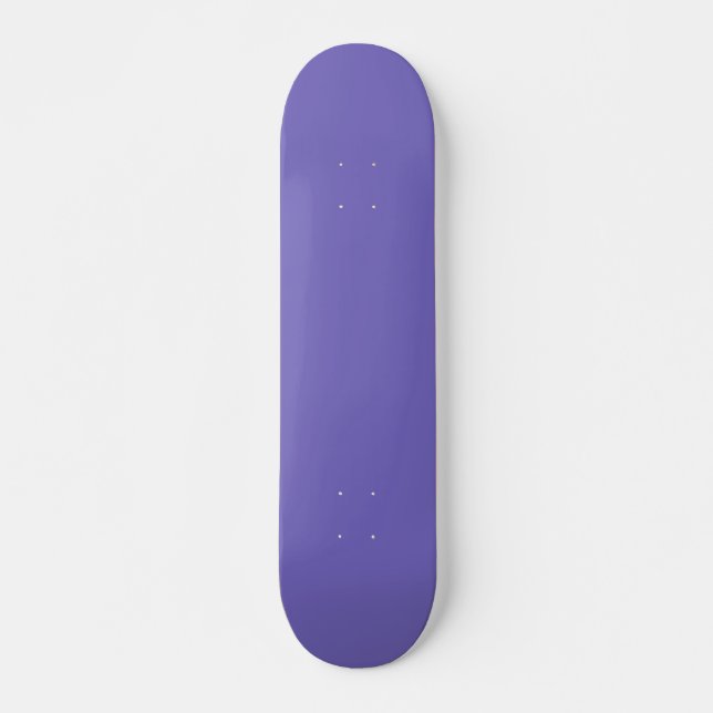 Skateboard Bleu-violet (Crayola)(couleur unie)  (Devant)
