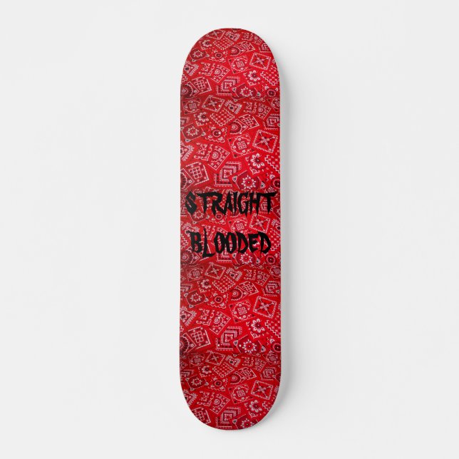 SKATEBOARD BLOODED DROIT (Devant)