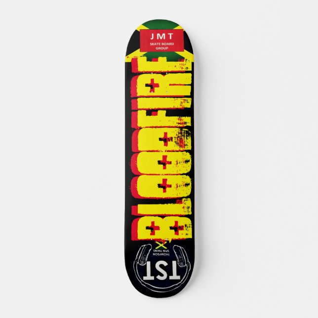 Skateboard BLOODFIRE JMT Skateboard, pont 7¾" (Devant)