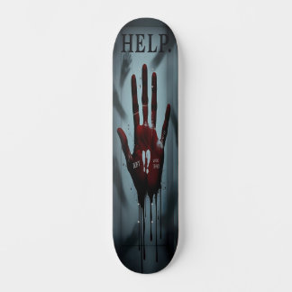 Skateboard Bloody Warning Edition 1