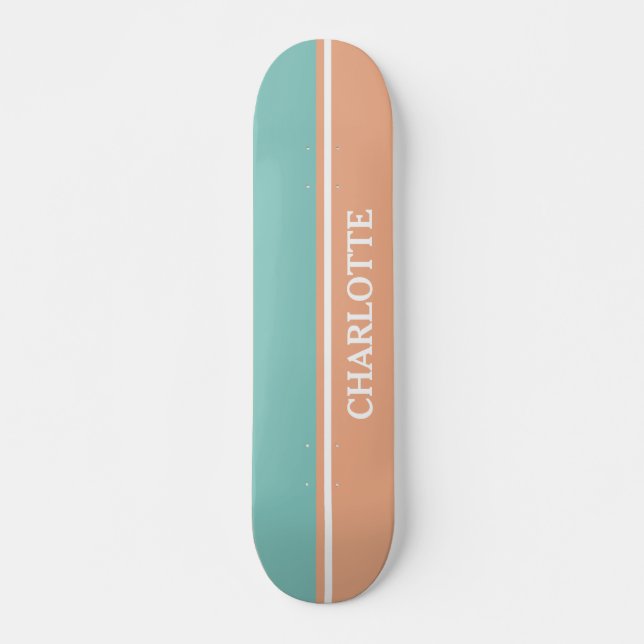 Skateboard Blue and Pink (Devant)
