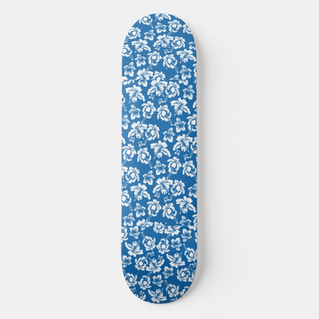 Skateboard Blue Hawaii (Recto)