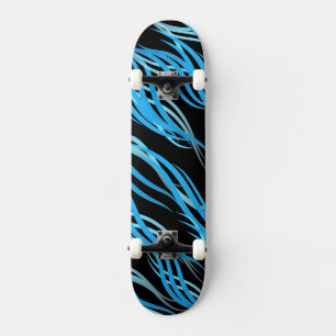 Skateboard Blue Waves Skateboard
