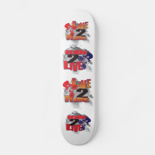 Skateboard BMX Live to Ride Ride Ride to Live