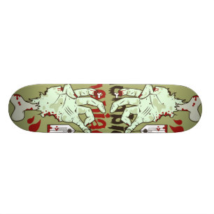 Skateboard board Zombie manaic