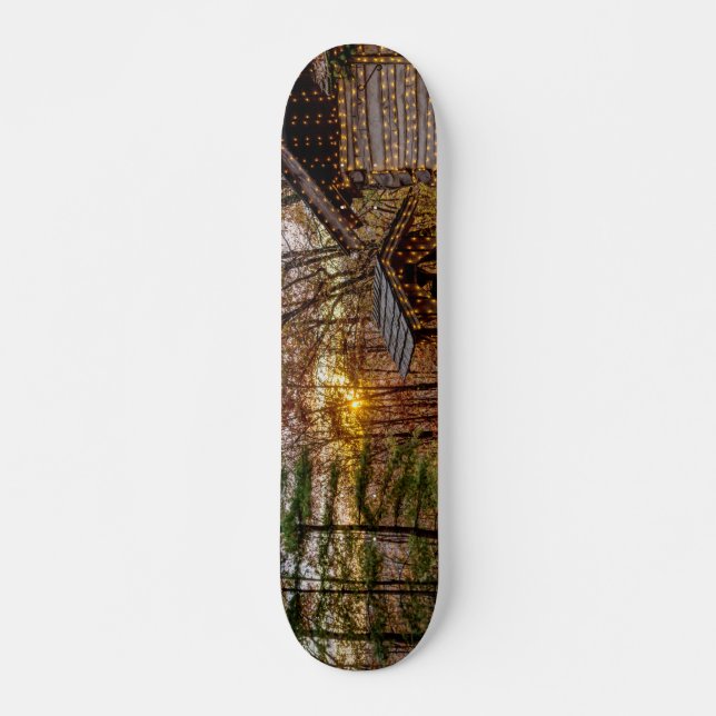 Skateboard Bois d'automne (Devant)