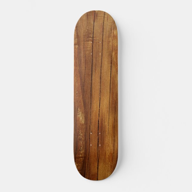 Skateboard Bois naturel (Recto)