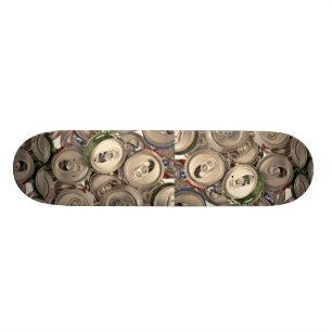 Skateboard Boîtes en aluminium, réutilisées