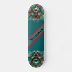 Skateboard Bokeh et Bohemian