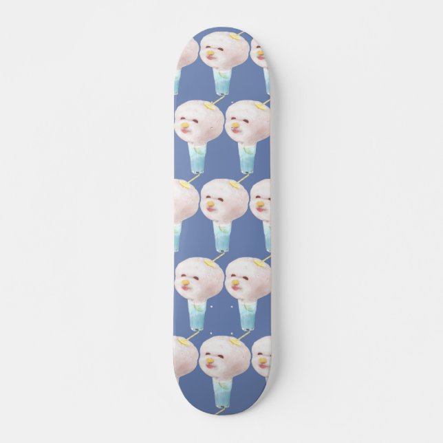 Skateboard Bonbons en coton (Devant)