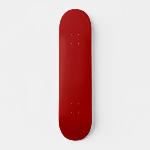 Skateboard Bonbons foncés Pomme rouge couleur solide