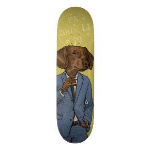 Skateboard Bonjour, doge pimpant