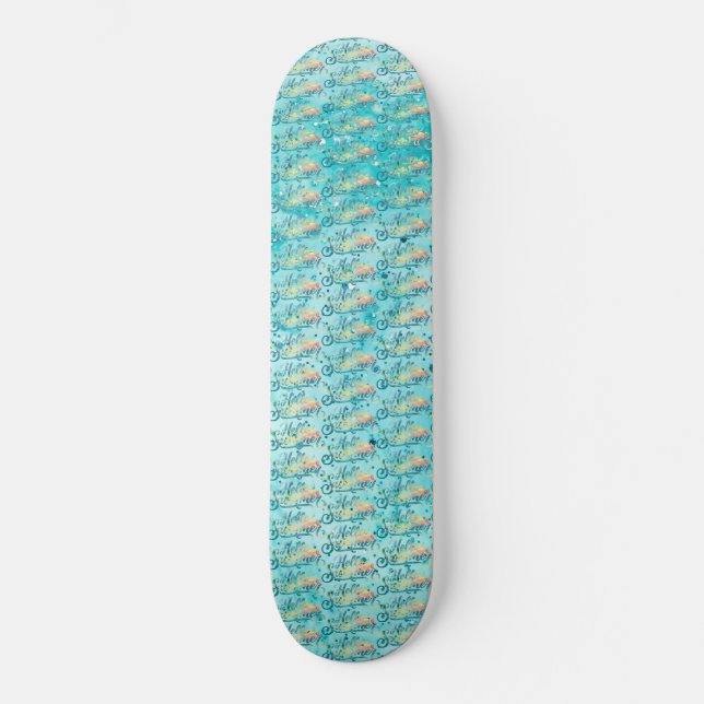 Skateboard Bonjour l'été (Recto)