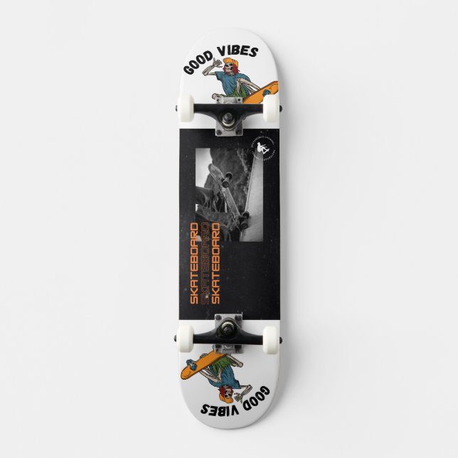 Skateboard Bonnes ondes (Recto)
