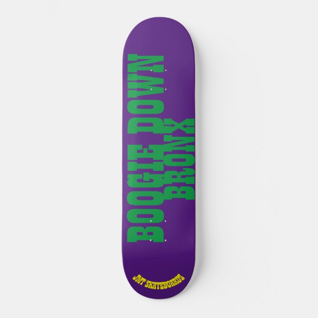 SKATEBOARD BOOGIE DOWN BRONX / JMT SKATEBOARDS / IPIX (Recto)