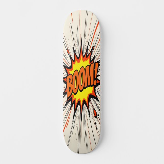 Skateboard BOOM ! Pop Art Explosion Edition 4 (Recto)