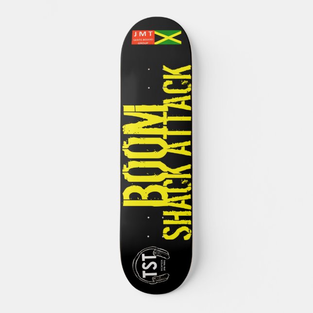 SKATEBOARD BOOM SHACK ATTACK SKATEBOARDS /JMT USA (Recto)
