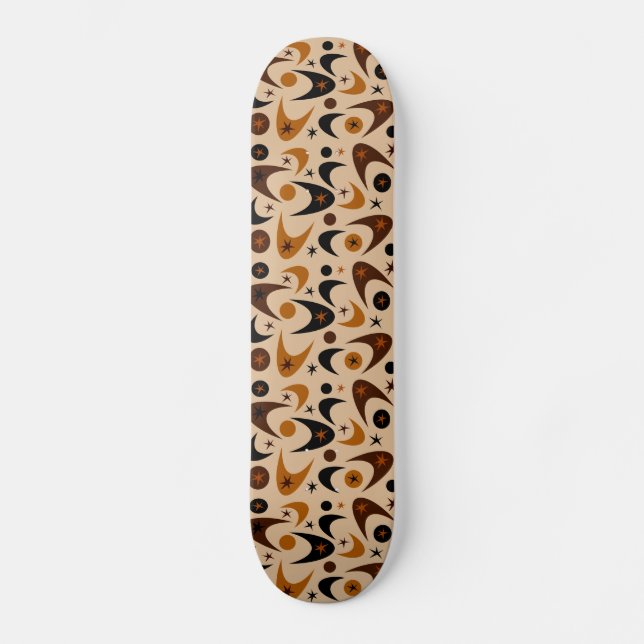 Skateboard Boomerangs Rétro (Recto)