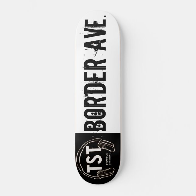 SKATEBOARD BORDER AVE/ JMT SKATEBOARDS (Recto)