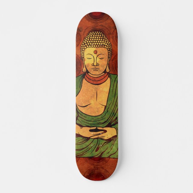 Skateboard Bouddha (Devant)