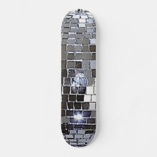 Skateboard Boule Disco Argent