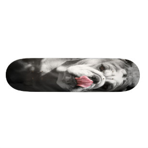 Skateboard bouledogue anglais