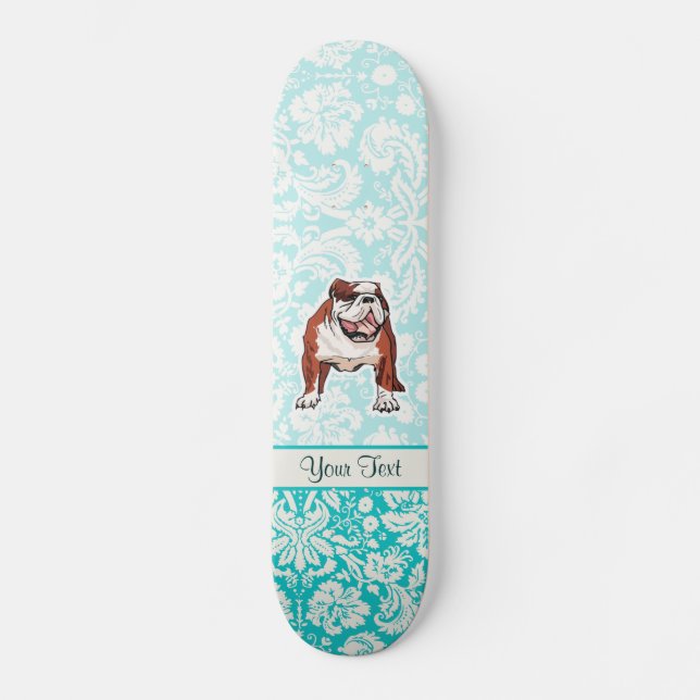 Skateboard Bouledogue ; Mignon (Recto)