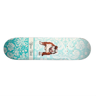 Skateboard Bouledogue ; Mignon