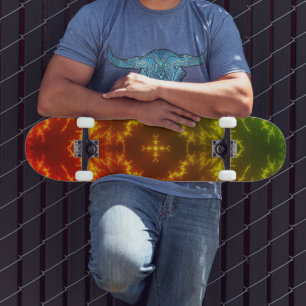 Skateboard Boulons à tonnerre électrique au néon brillant