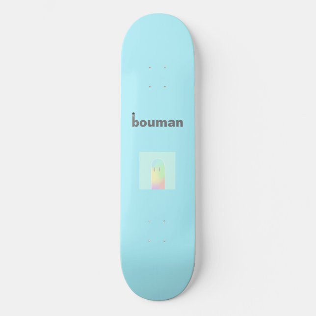Skateboard bouman161 type arc-en-ciel #3 (Recto)