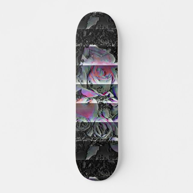 Skateboard Bouquet Techno  (Devant)