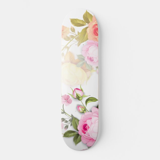 Skateboard Bouquets de Roses 4 (Recto)