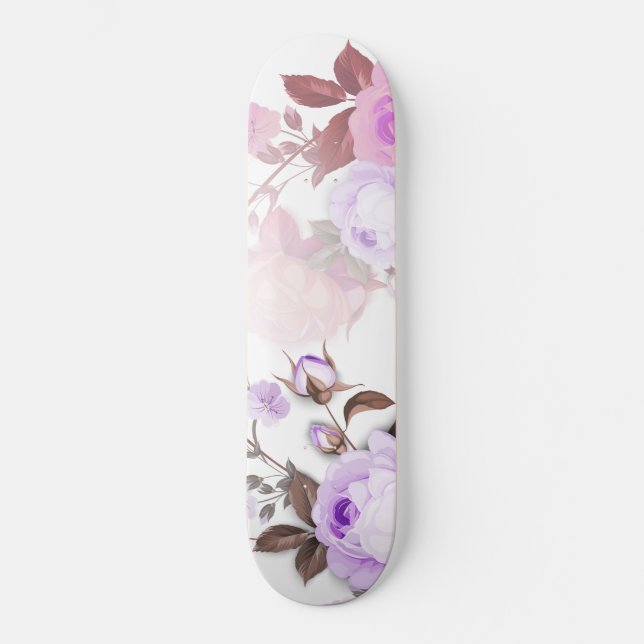 Skateboard Bouquets de Roses 5 (Recto)